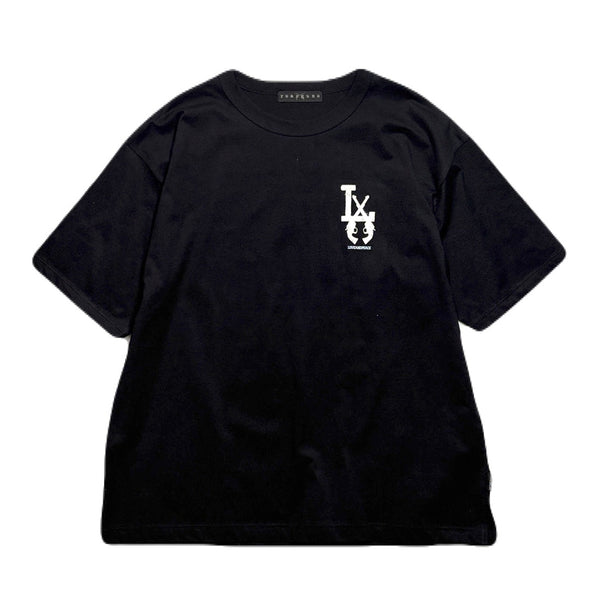 LA FAR PRINT T-SHIRT / BLACK