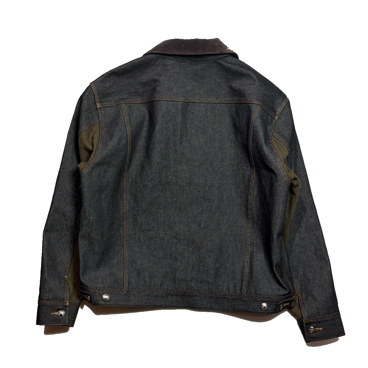 画像をギャラリービューアに読み込む, RIGID DENIM JACKET SWAROVSKI / BLACK