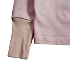 WOMENS ORGANDY FLOWER L/S T-SHIRT / PINK