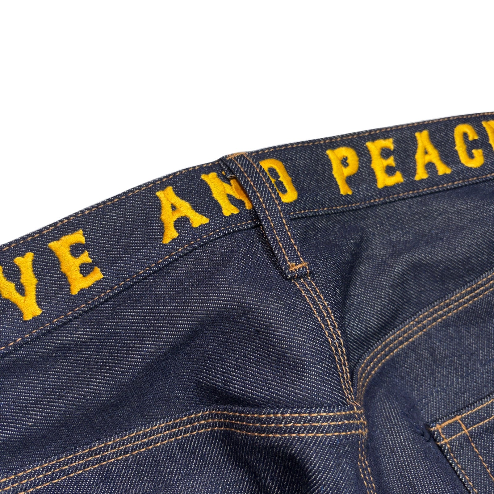 画像をギャラリービューアに読み込む, RIGID DENIM WIDE PANTS / BLUE