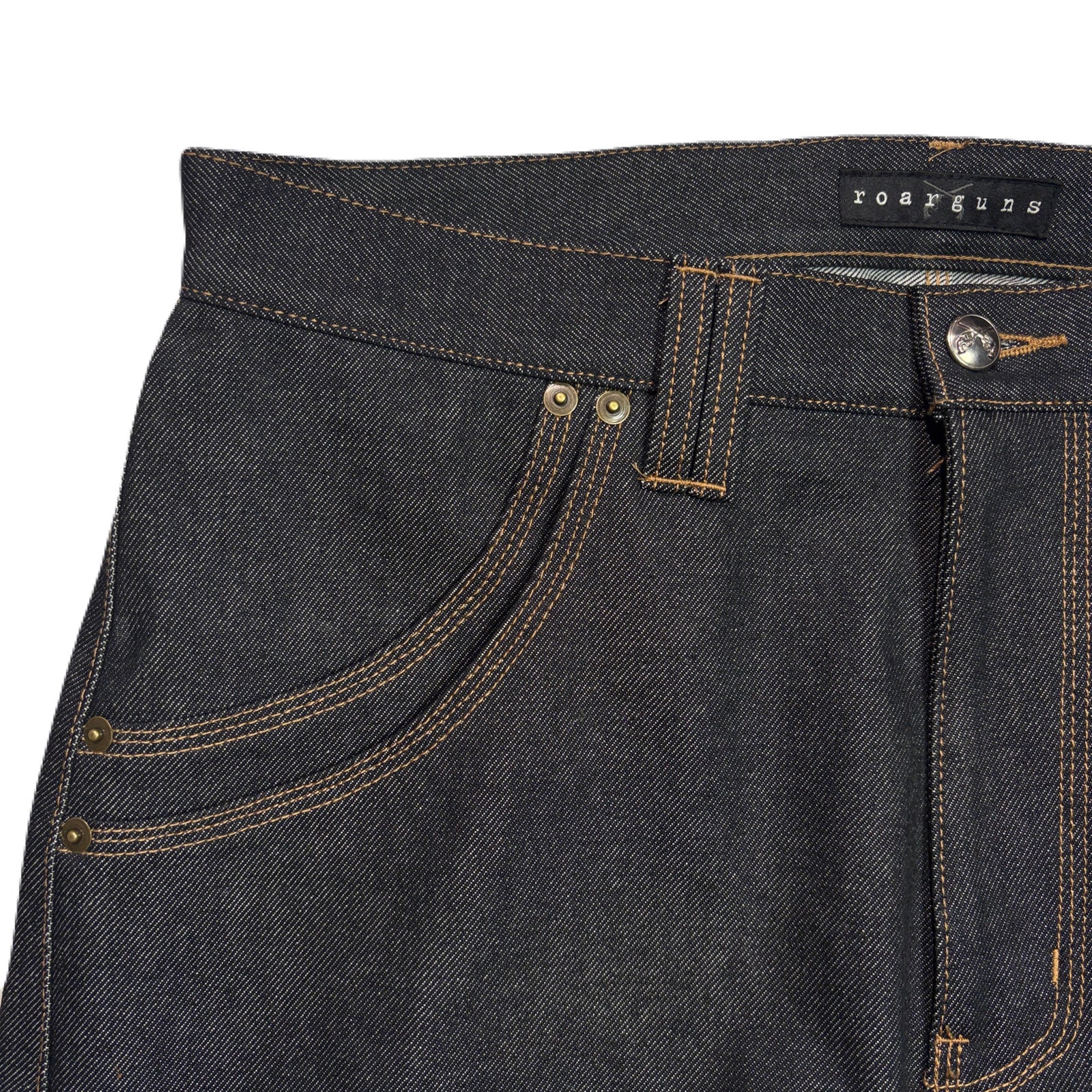 画像をギャラリービューアに読み込む, RIGID DENIM WIDE PANTS / BLACK