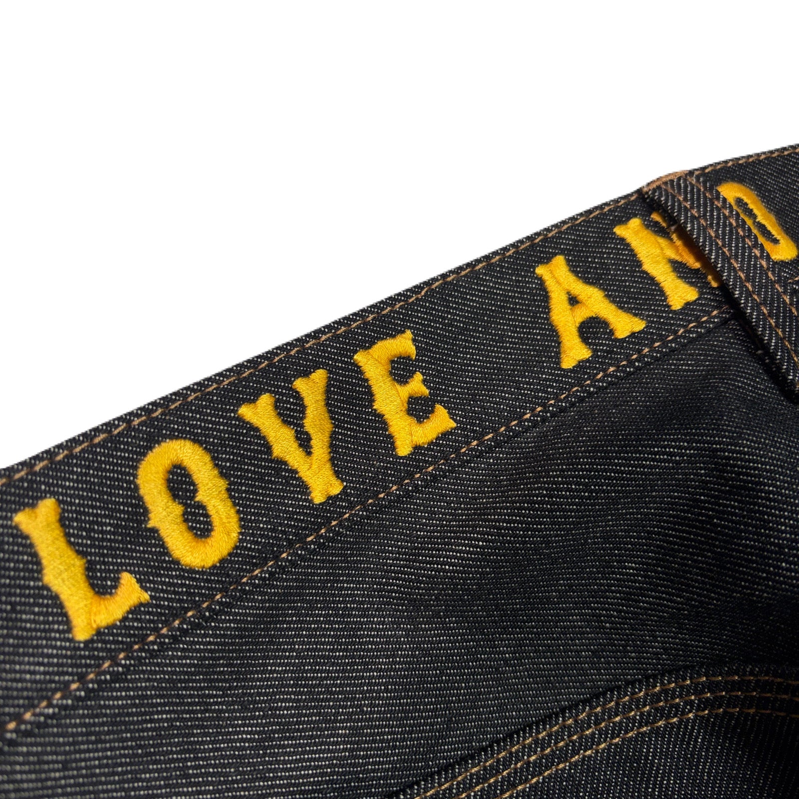 画像をギャラリービューアに読み込む, RIGID DENIM WIDE PANTS / BLACK