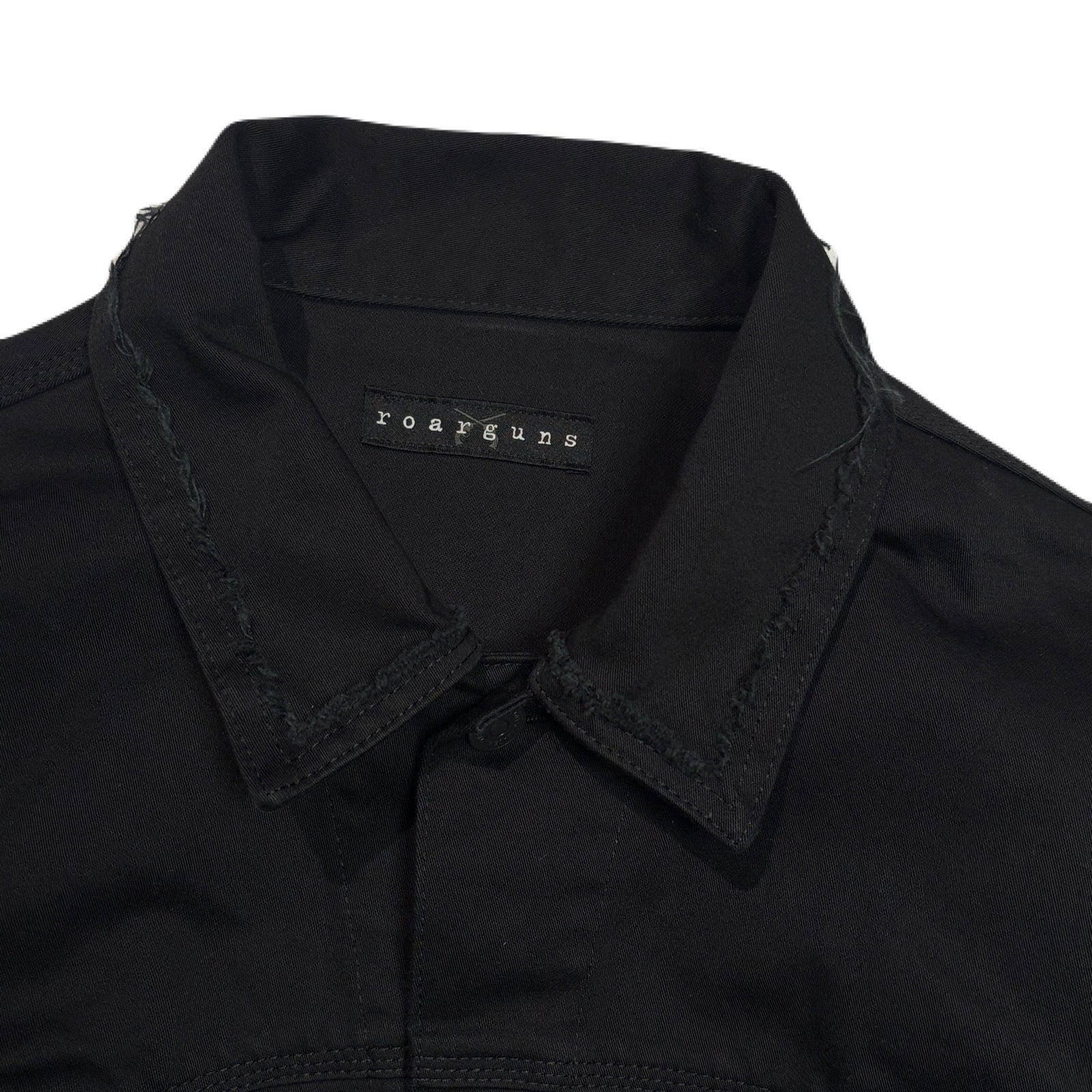 Load image into Gallery viewer, COTTON SATIN SHORT JACKET / BLACK