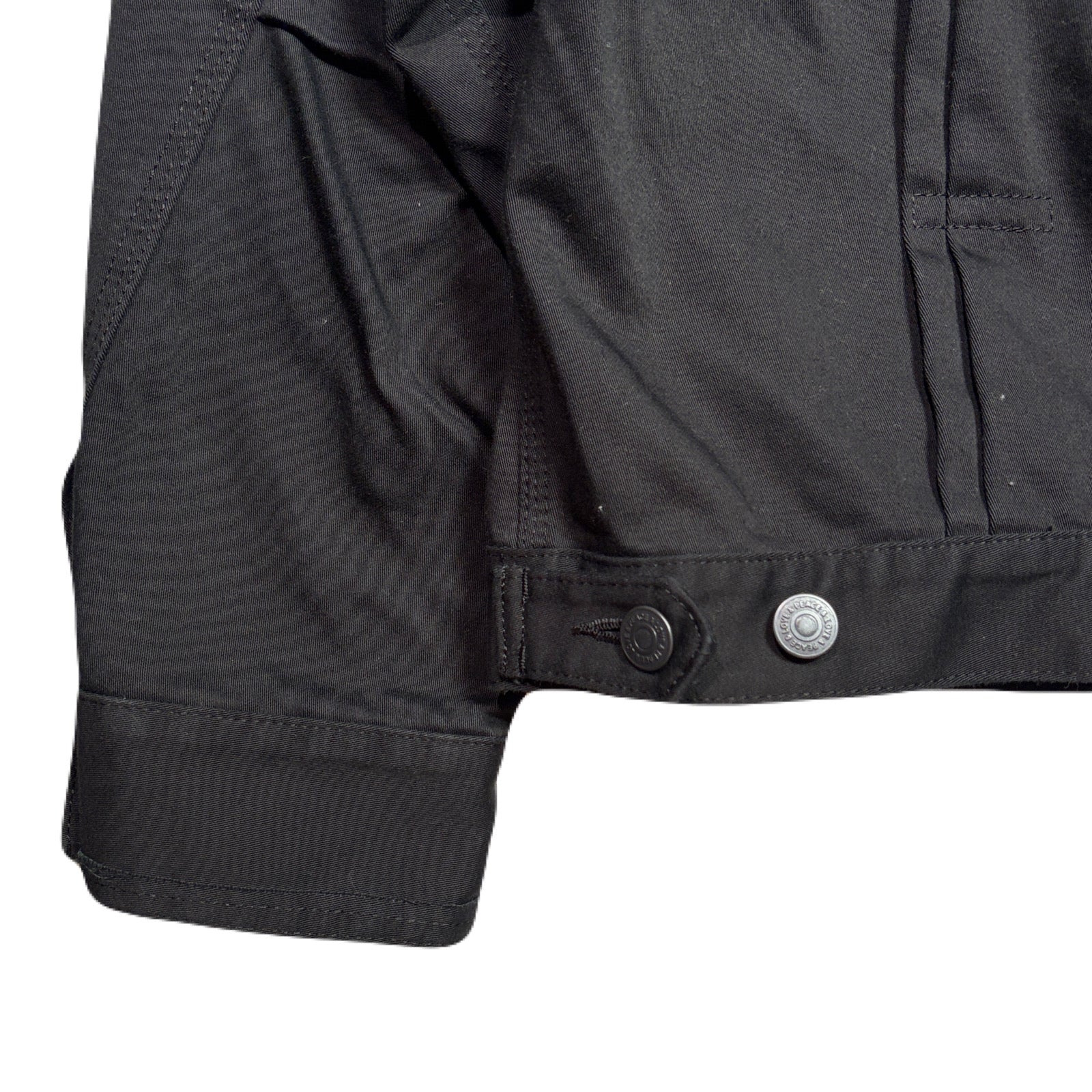 Load image into Gallery viewer, COTTON SATIN SHORT JACKET / BLACK