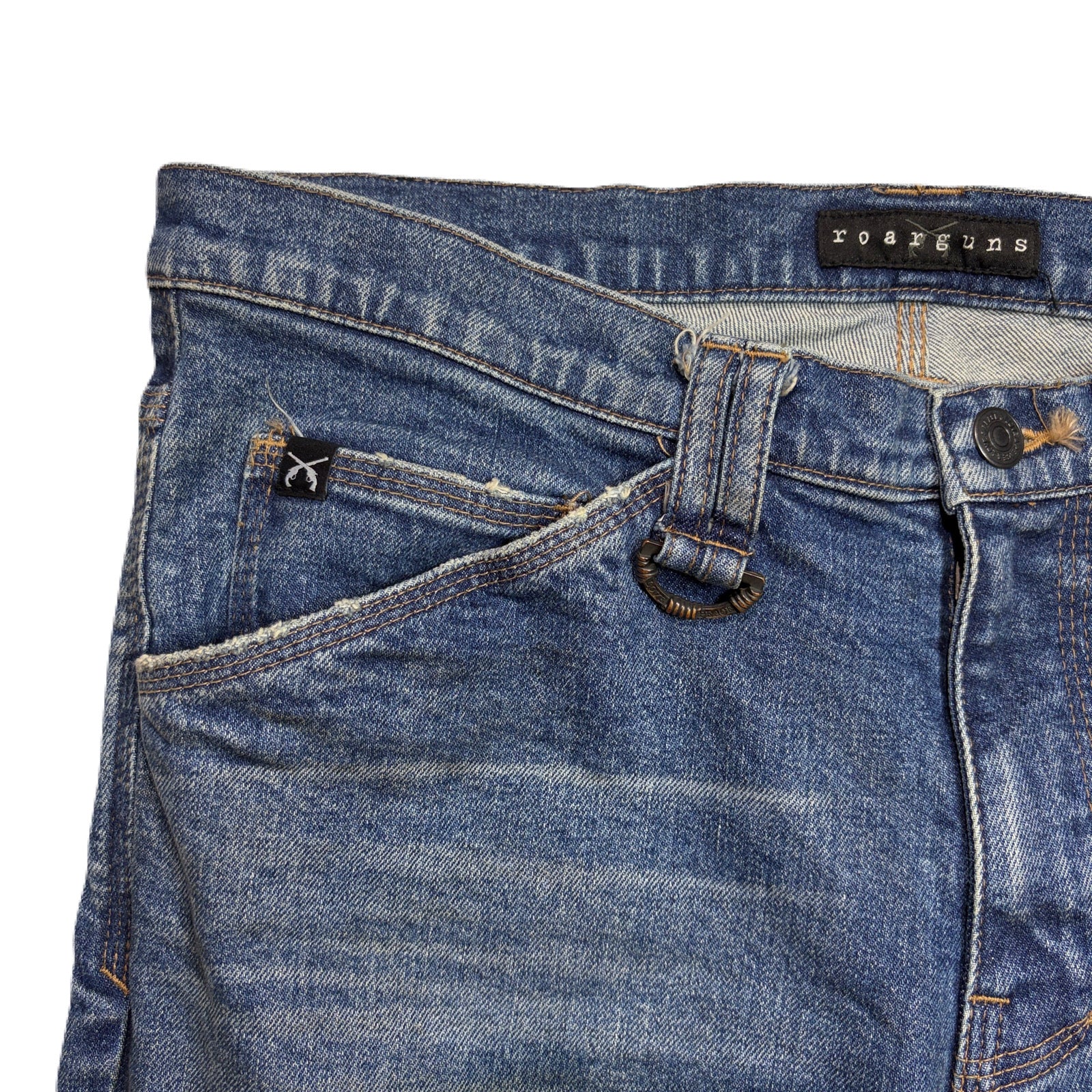 画像をギャラリービューアに読み込む, ARCHIVE STRETCH DENIM PANTS CRYSTAL / BLUE