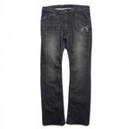 ARCHIVE STRETCH DENIM PANTS CRYSTAL / BLACK