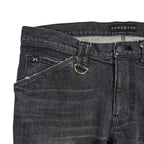 ARCHIVE STRETCH DENIM PANTS / BLACK