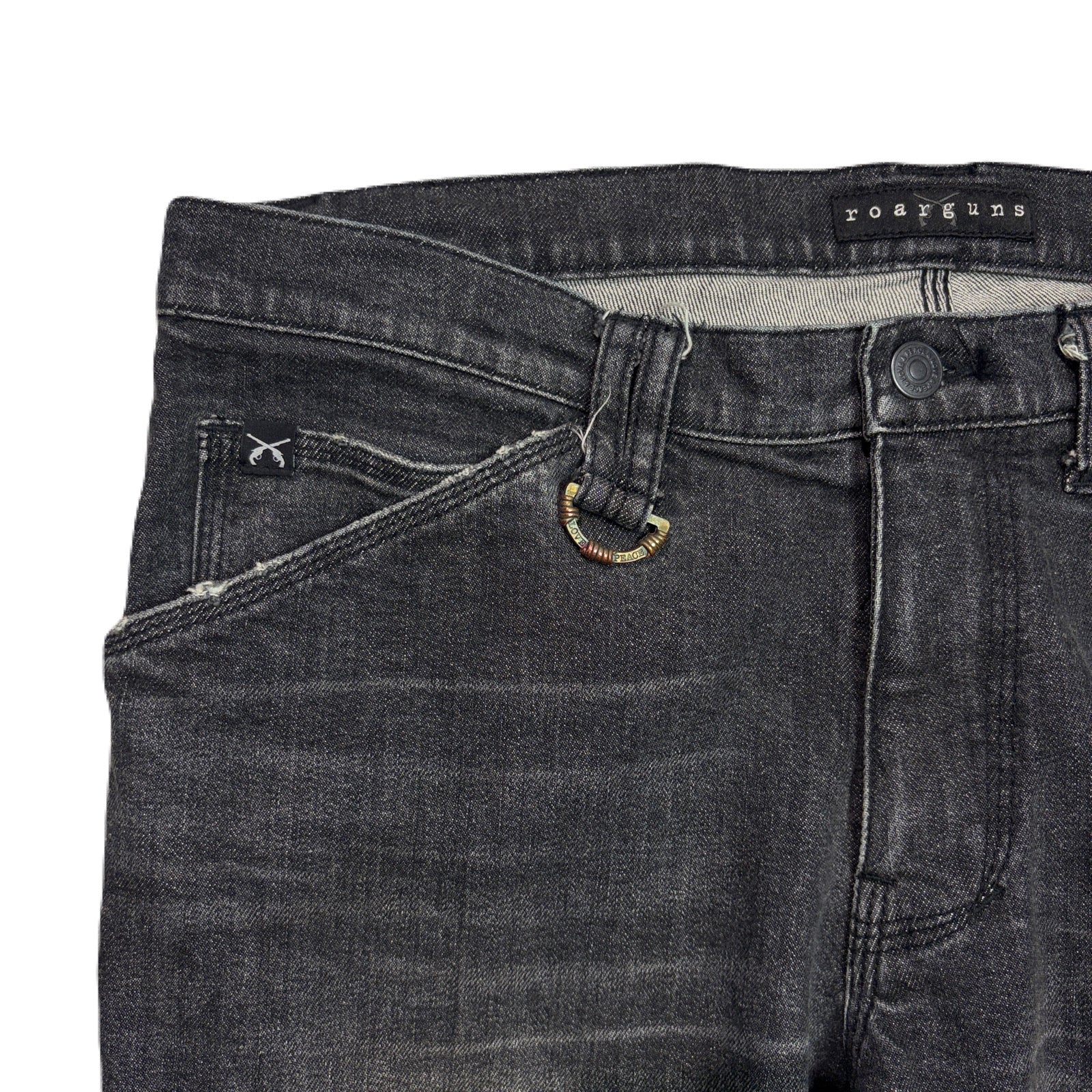 画像をギャラリービューアに読み込む, ARCHIVE STRETCH DENIM PANTS CRYSTAL / BLACK