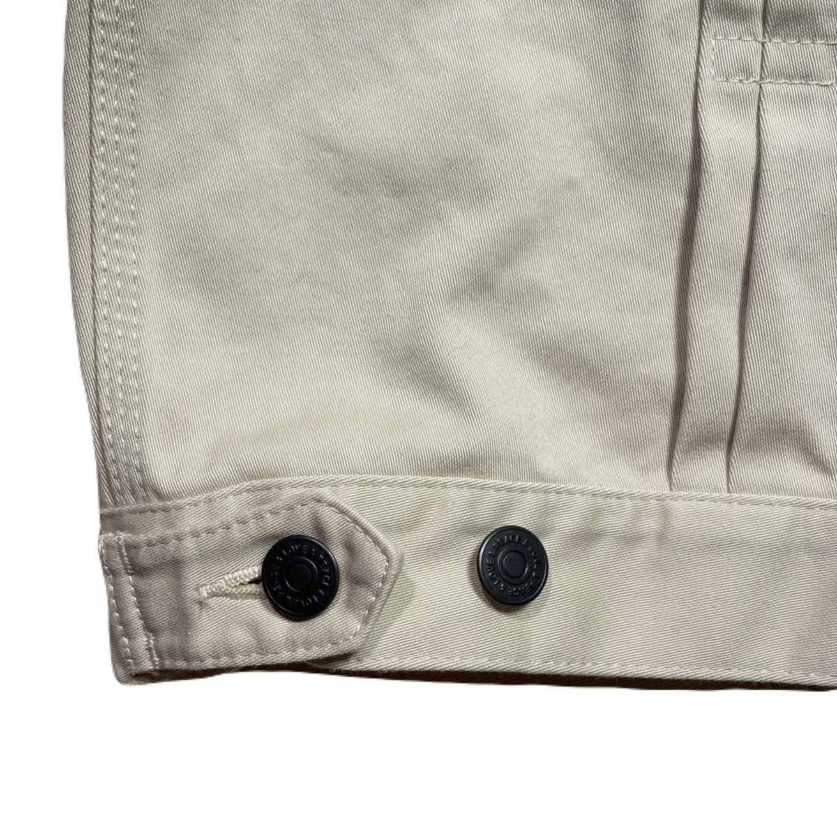 COTTON SATIN SHORT JACKET / OFF WHITE
