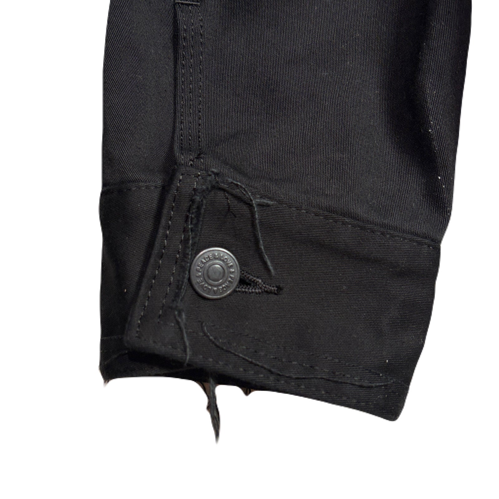 Load image into Gallery viewer, COTTON SATIN SHORT JACKET / BLACK
