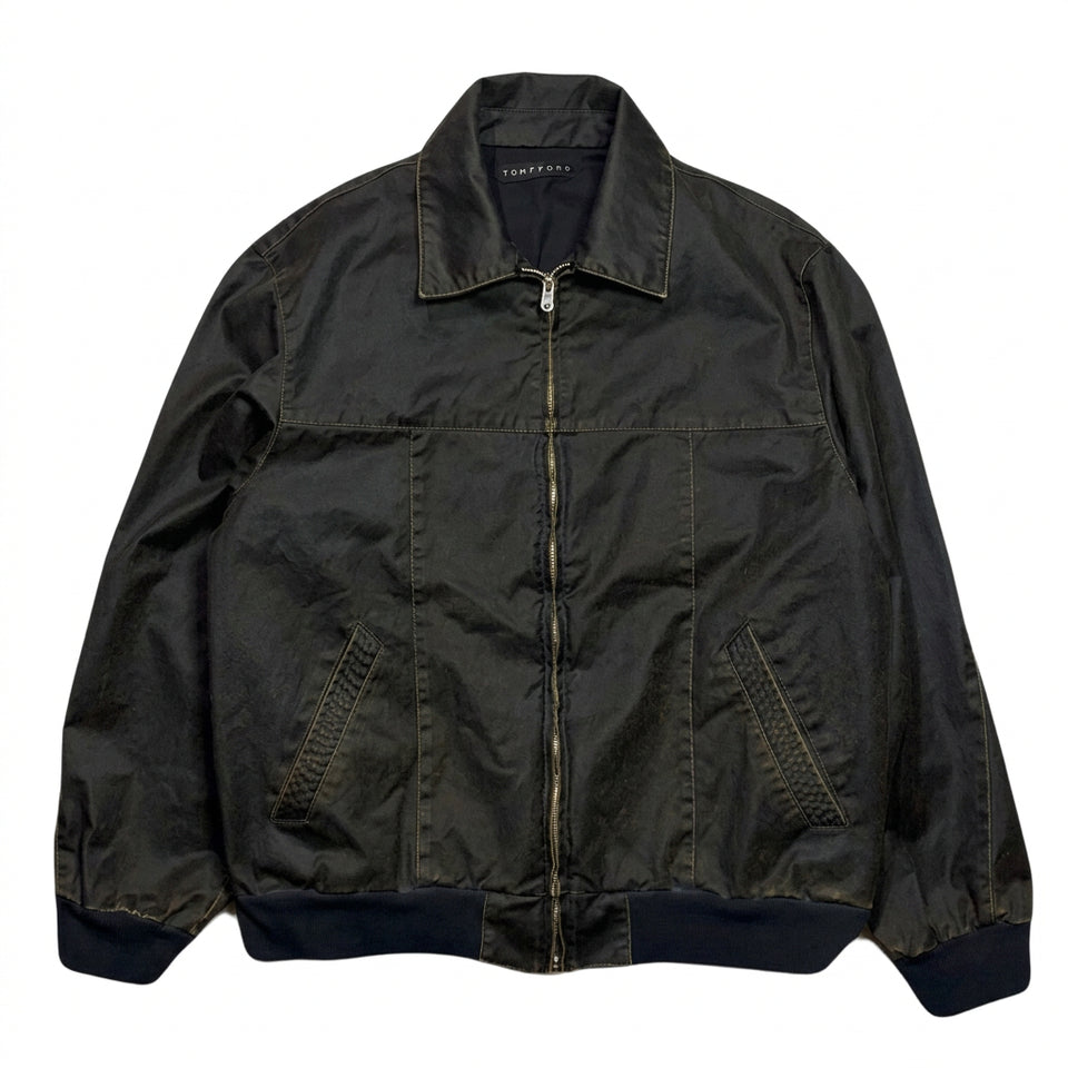 画像をギャラリービューアに読み込む, STONE WASH COATING JACKET / BLACK