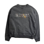 PEACE CRYSTAL SWEATSHIRT / BLACK