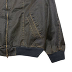 STONE WASH COATING JACKET / BLACK