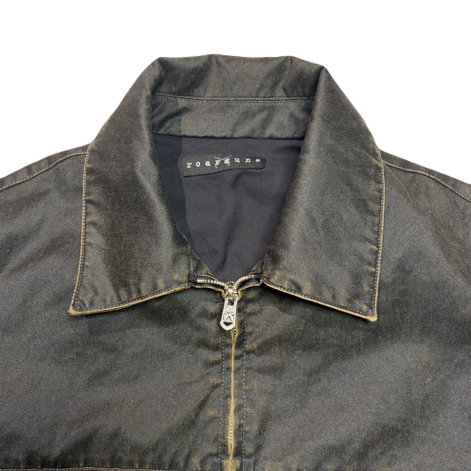 画像をギャラリービューアに読み込む, STONE WASH COATING JACKET / BLACK