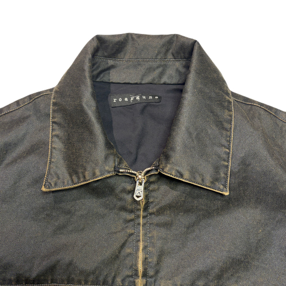 画像をギャラリービューアに読み込む, STONE WASH COATING JACKET / BLACK