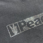 PEACE CRYSTAL SWEATSHIRT / BLACK