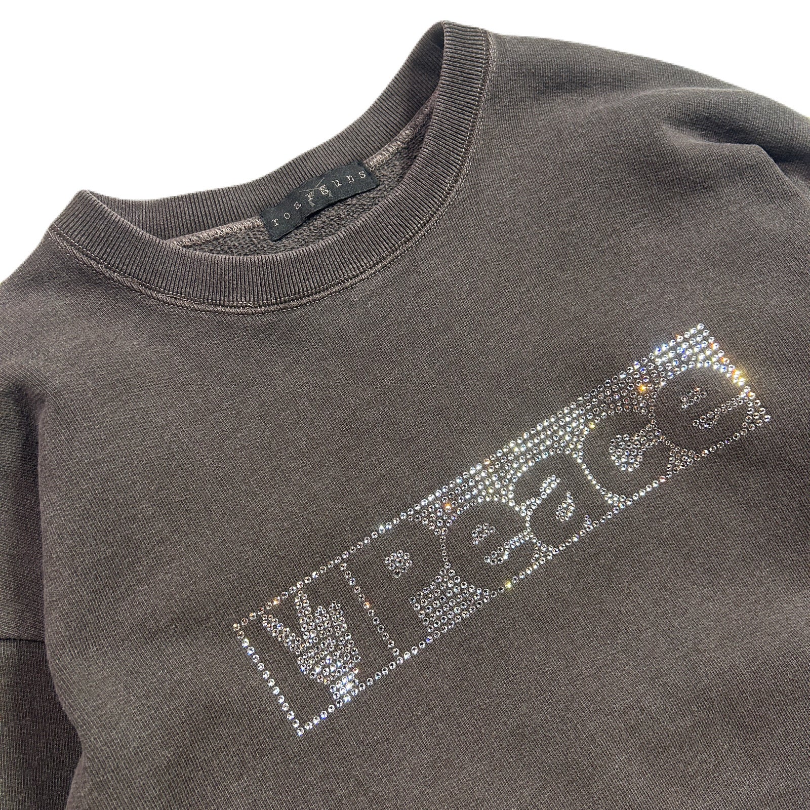 画像をギャラリービューアに読み込む, PEACE CRYSTAL SWEATSHIRT / BROWN