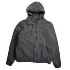 SPANGLE EMBROIDERY HOODIE / BLACK