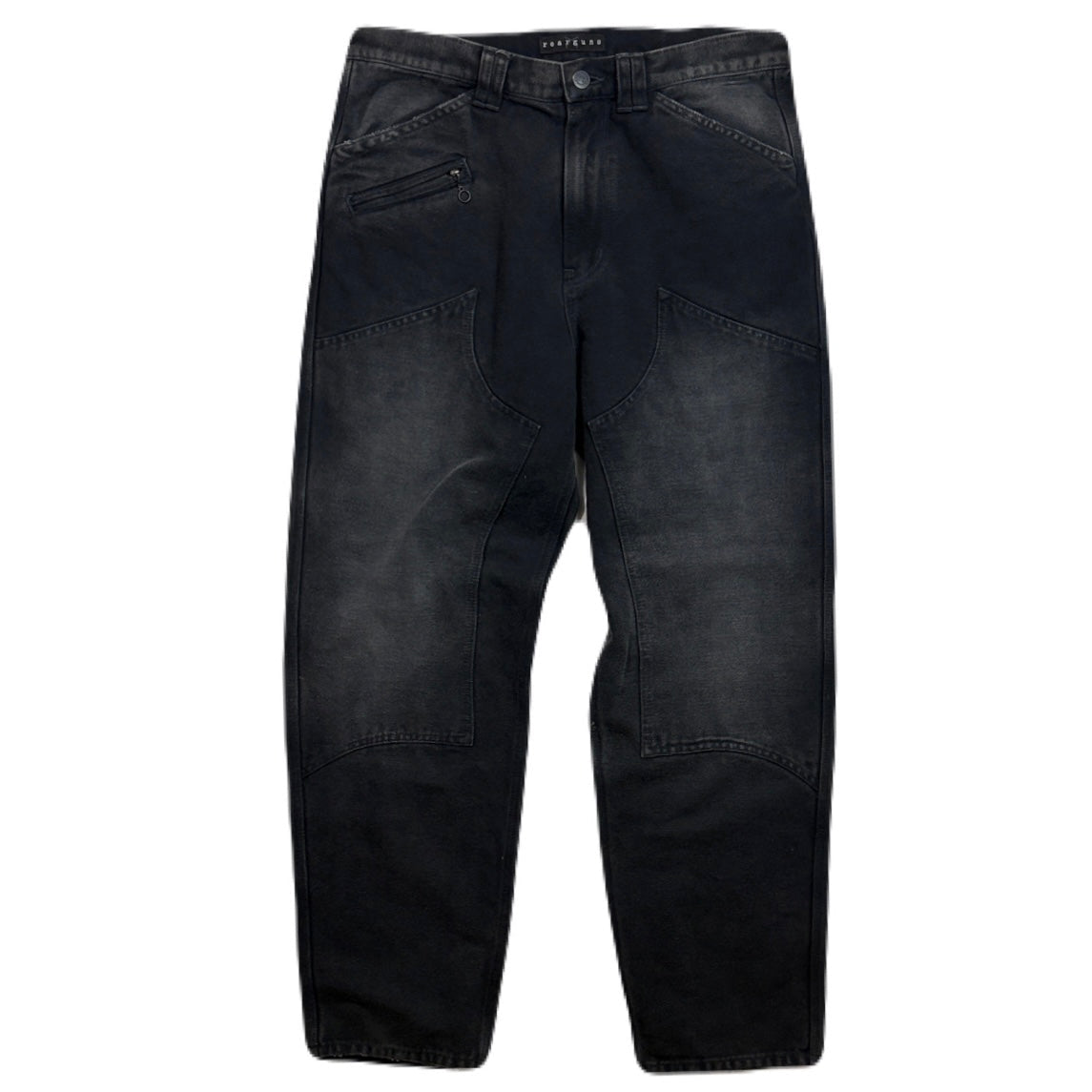 画像をギャラリービューアに読み込む, OXFORD DOUBLE KNEE PANTS/ BLACK