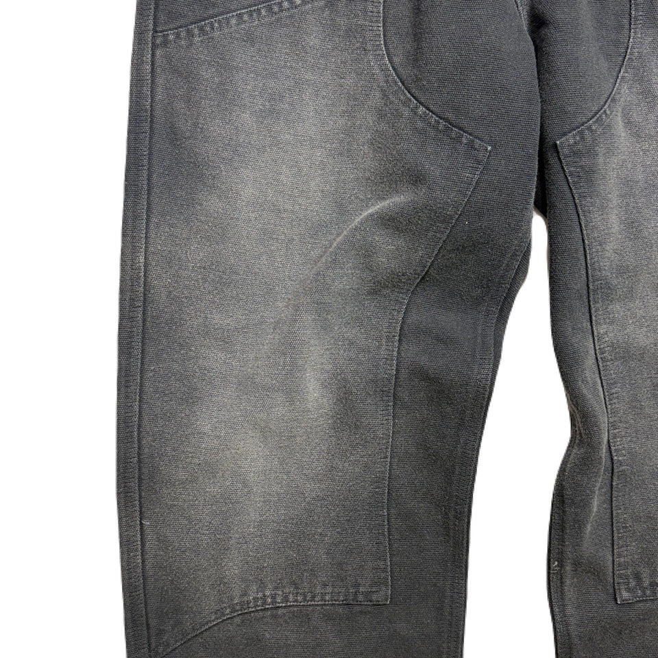 画像をギャラリービューアに読み込む, OXFORD DOUBLE KNEE PANTS/ BLACK