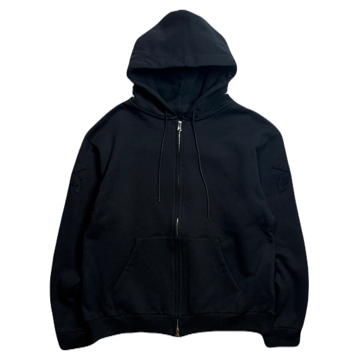Load image into Gallery viewer, CROSSGUN METAL HOODIE / BLACK
