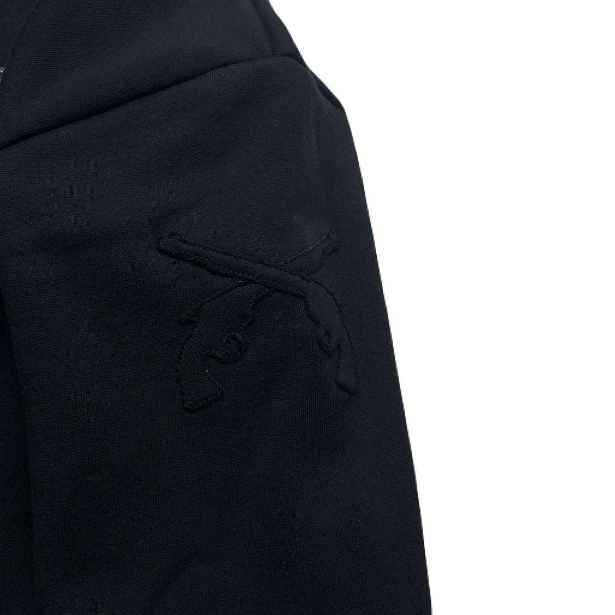 CROSSGUN METAL HOODIE / BLACK