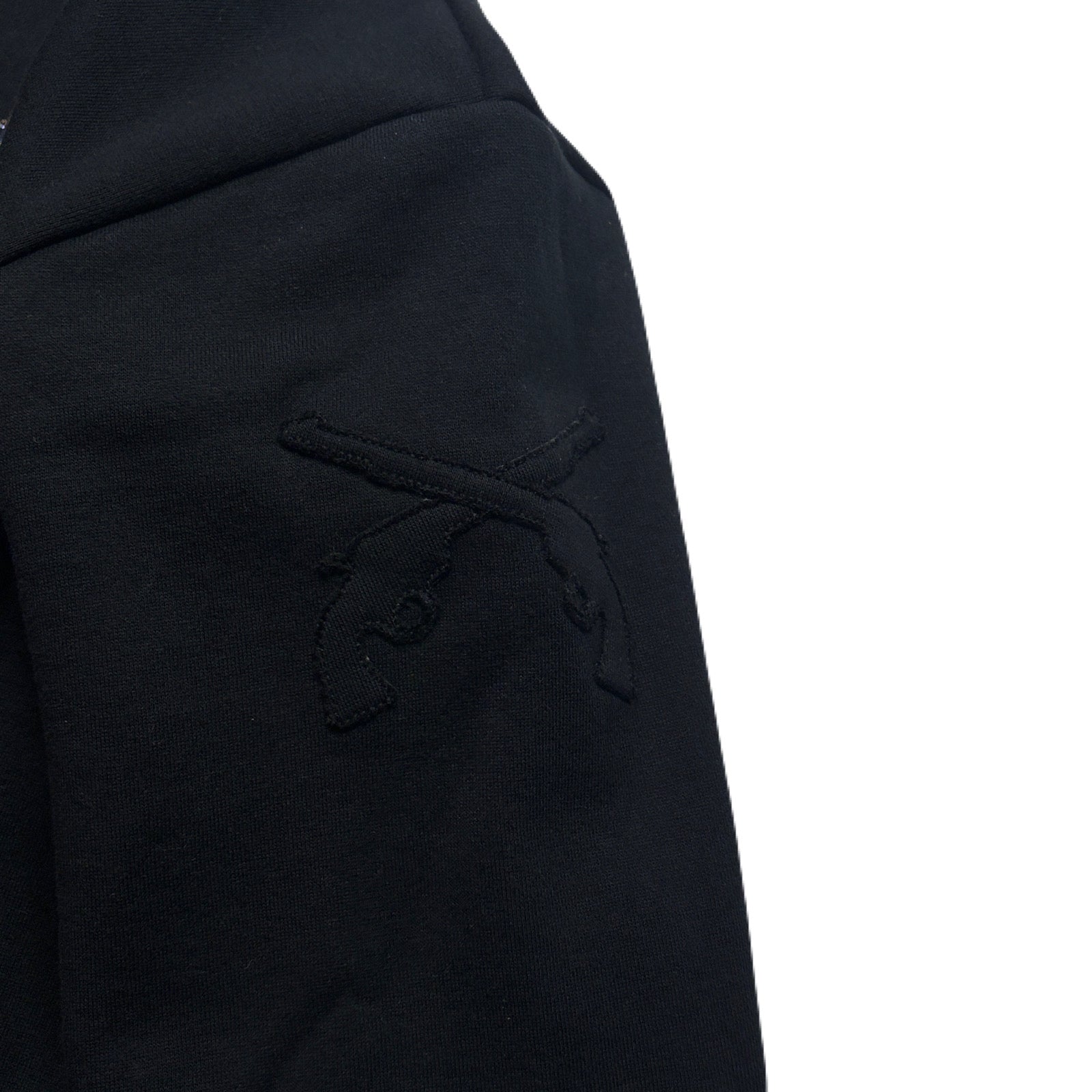 画像をギャラリービューアに読み込む, CROSSGUN CRYSTAL HOODIE / BLACK