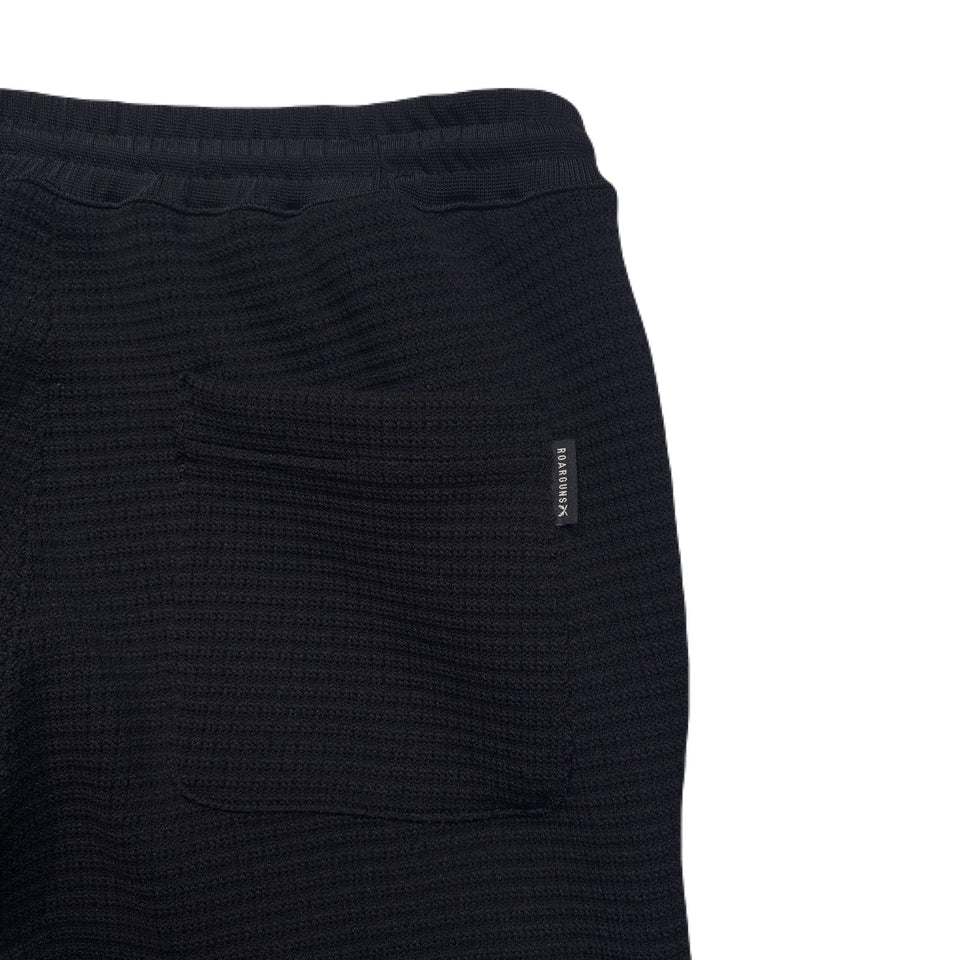 画像をギャラリービューアに読み込む, CROSSGUN PATCH WAFFLE PANTS / BLACK