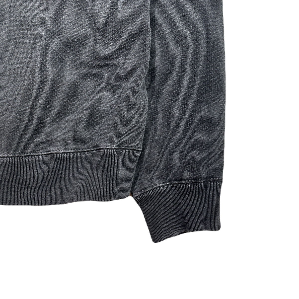 COLLEGE PRINT SWEATER / BLACK