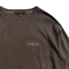 GOD BLESS CRYSTAL L/S T-SHIRT / BROWN