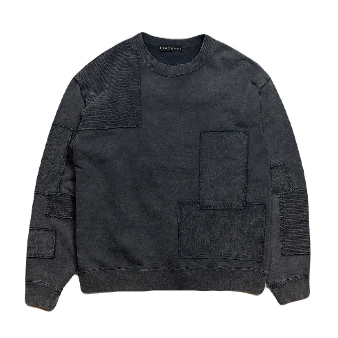 画像をギャラリービューアに読み込む, PATCHWORK SWEAT / BLACK