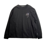 CROSS CRYSTAL L/S T-SHIRT / BLACK