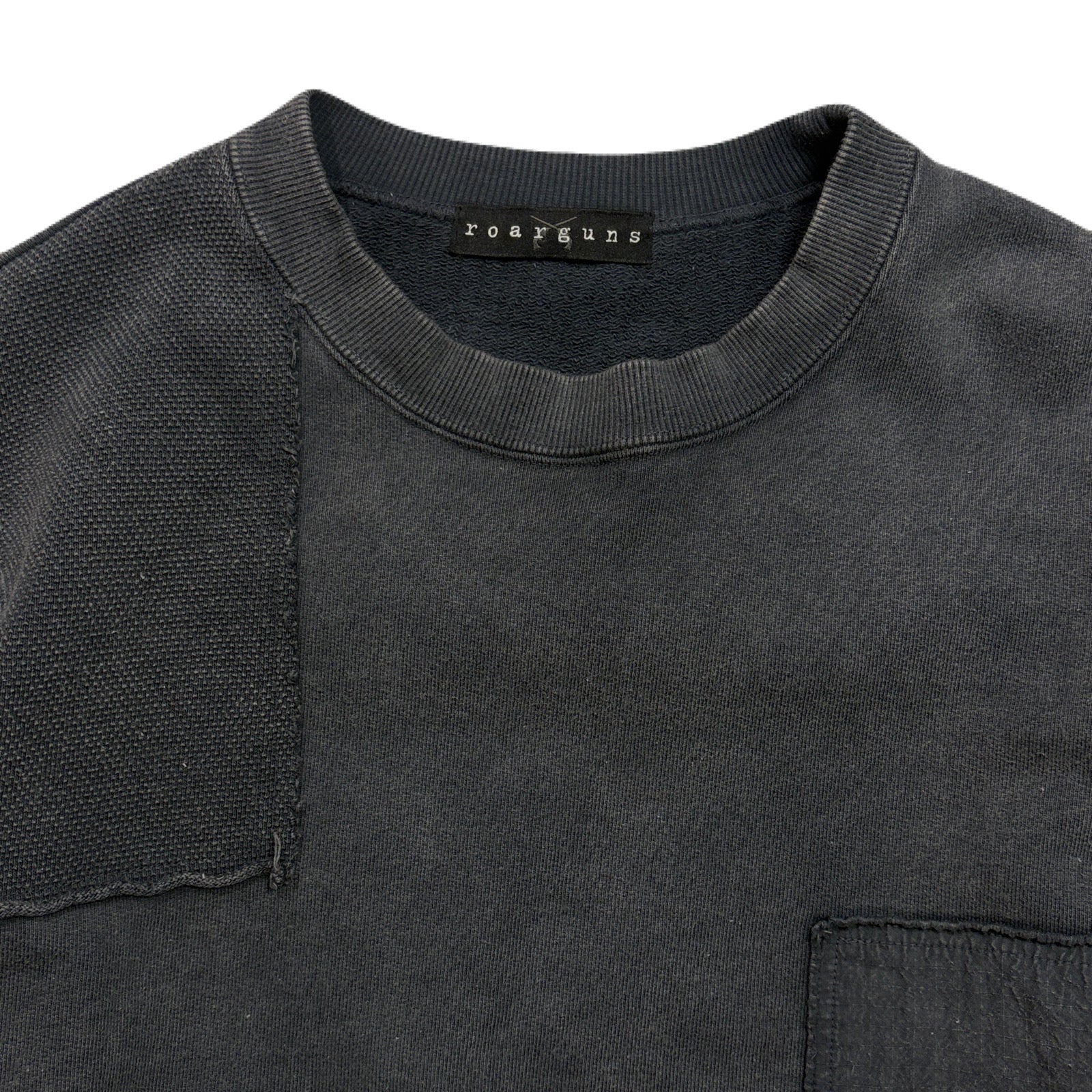画像をギャラリービューアに読み込む, PATCHWORK SWEAT / BLACK