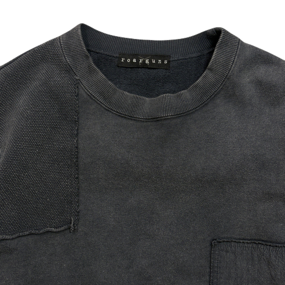 画像をギャラリービューアに読み込む, PATCHWORK SWEAT / BLACK