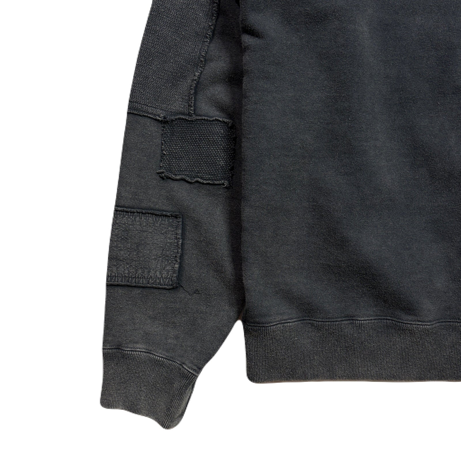 画像をギャラリービューアに読み込む, PATCHWORK SWEAT / BLACK