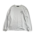 CROSS CRYSTAL L/S T-SHIRT / WHITE