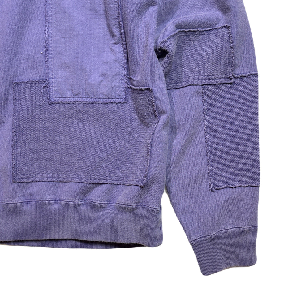 画像をギャラリービューアに読み込む, PATCHWORK SWEAT / PURPUL