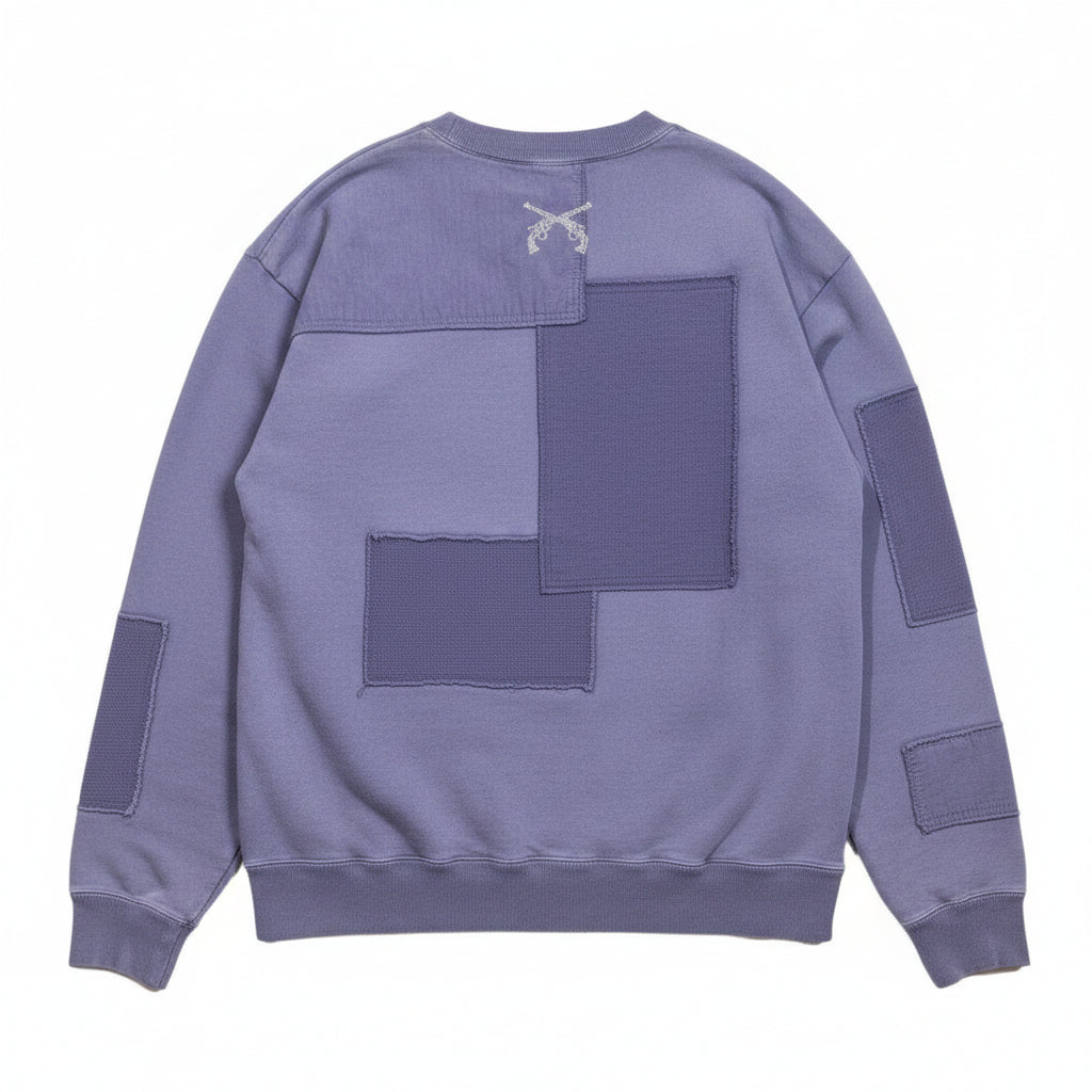 画像をギャラリービューアに読み込む, PATCHWORK SWEAT / PURPUL
