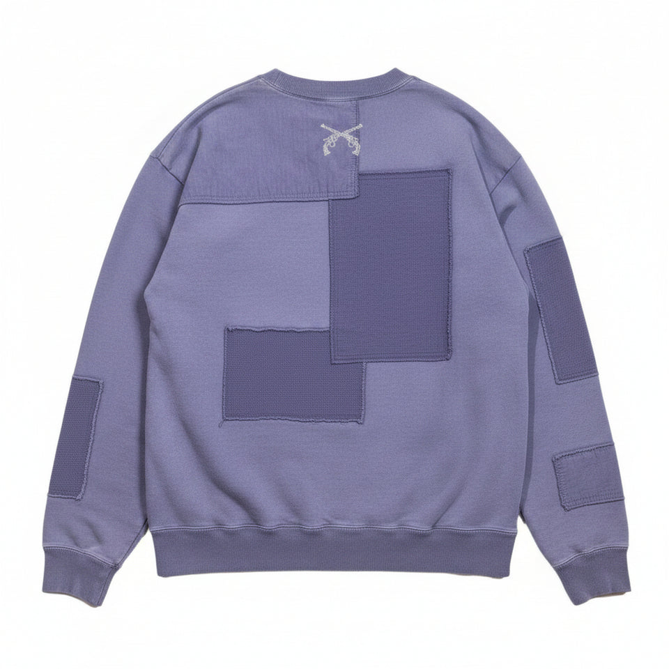 画像をギャラリービューアに読み込む, PATCHWORK SWEAT / PURPUL