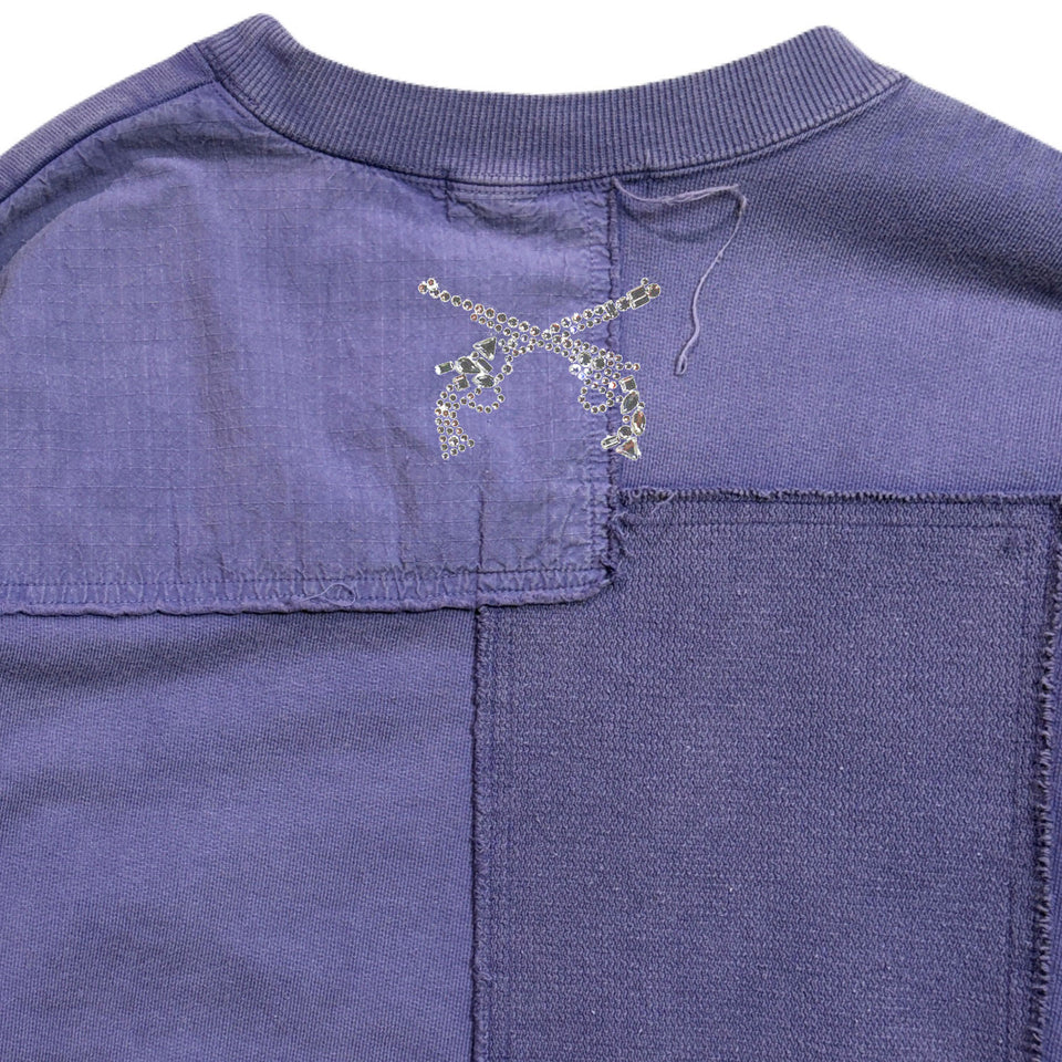 画像をギャラリービューアに読み込む, PATCHWORK SWEAT / PURPUL
