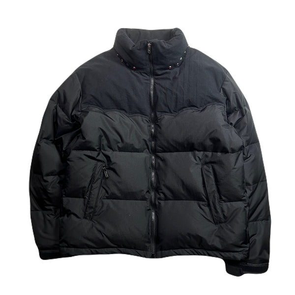 STONE NAIL DOWN JACKET / BLACK*MIX