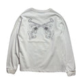 CROSSGUN METAL L/S T-SHIRT / WHITE