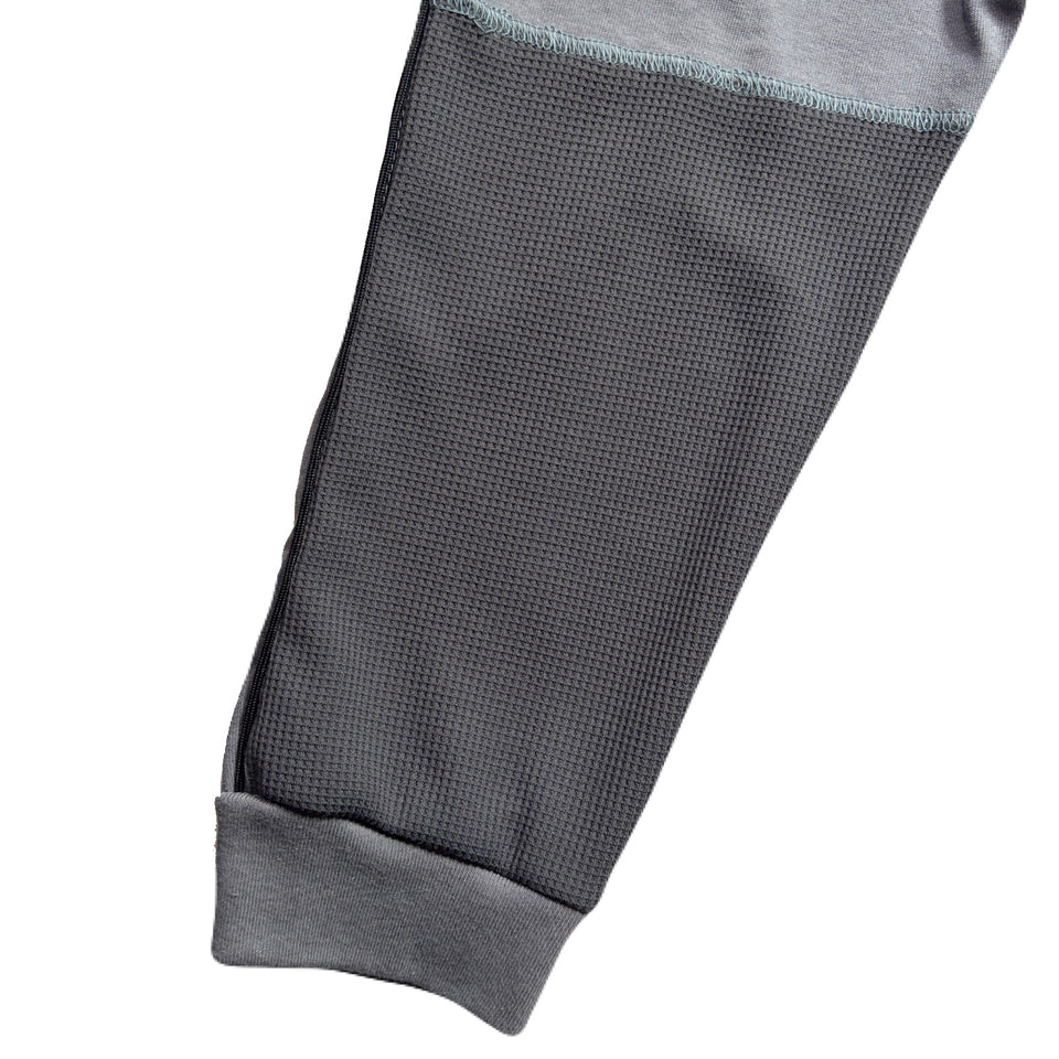 将图片加载到图库查看器，INKJET PRINT LONG SLEEVE T-SHIRT / GRAY