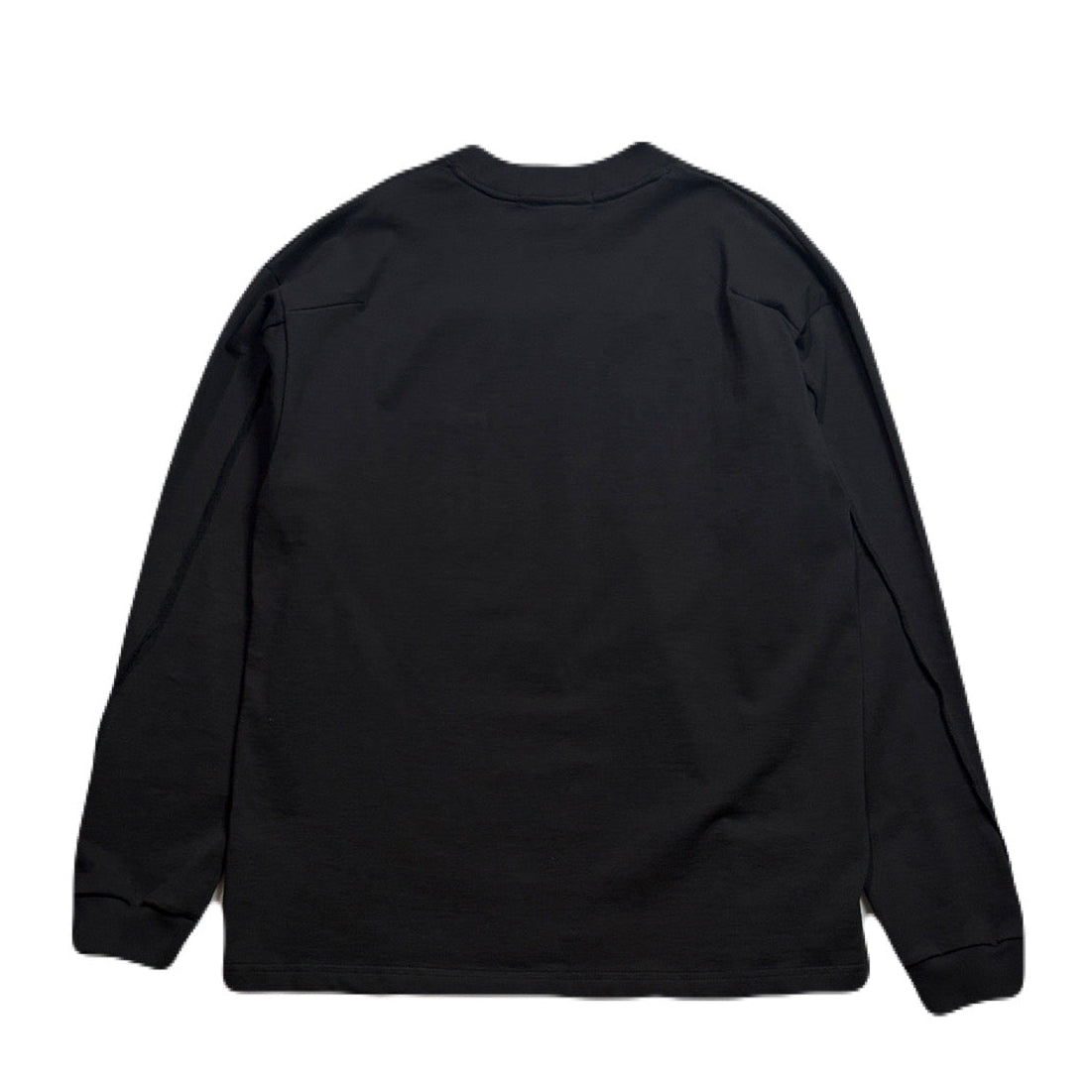将图片加载到图库查看器，MOC NECK POCKET L/S T-SHIRTS CRYSTAL / BLACK