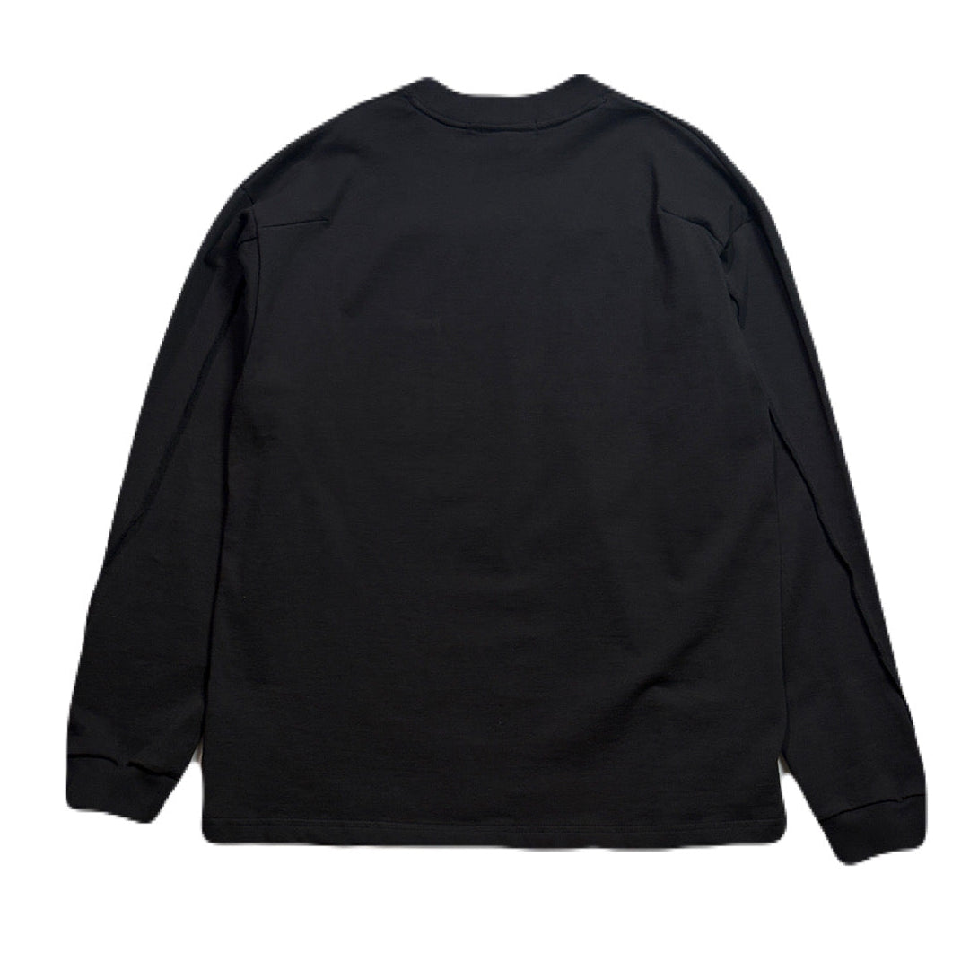 画像をギャラリービューアに読み込む, ORGANIC COTTON SMILE T-SHIRT / BLACK
