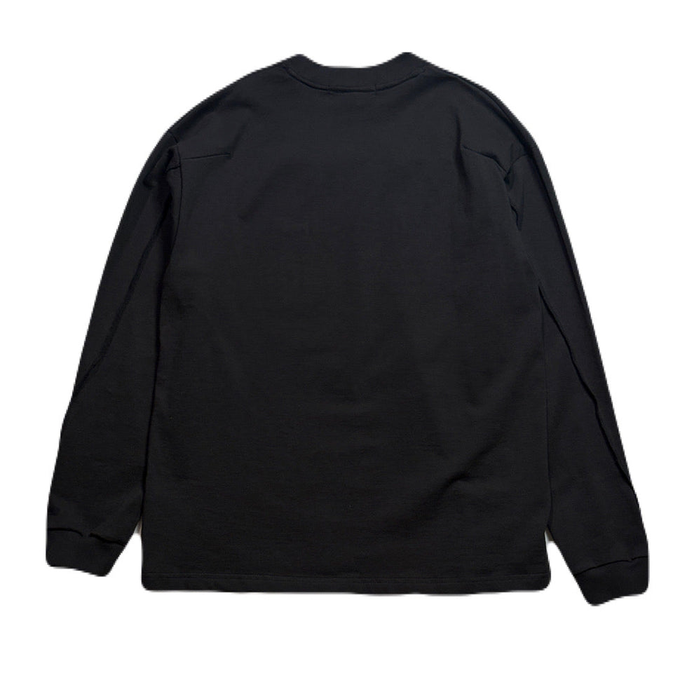画像をギャラリービューアに読み込む, ORGANIC COTTON SMILE T-SHIRT / BLACK