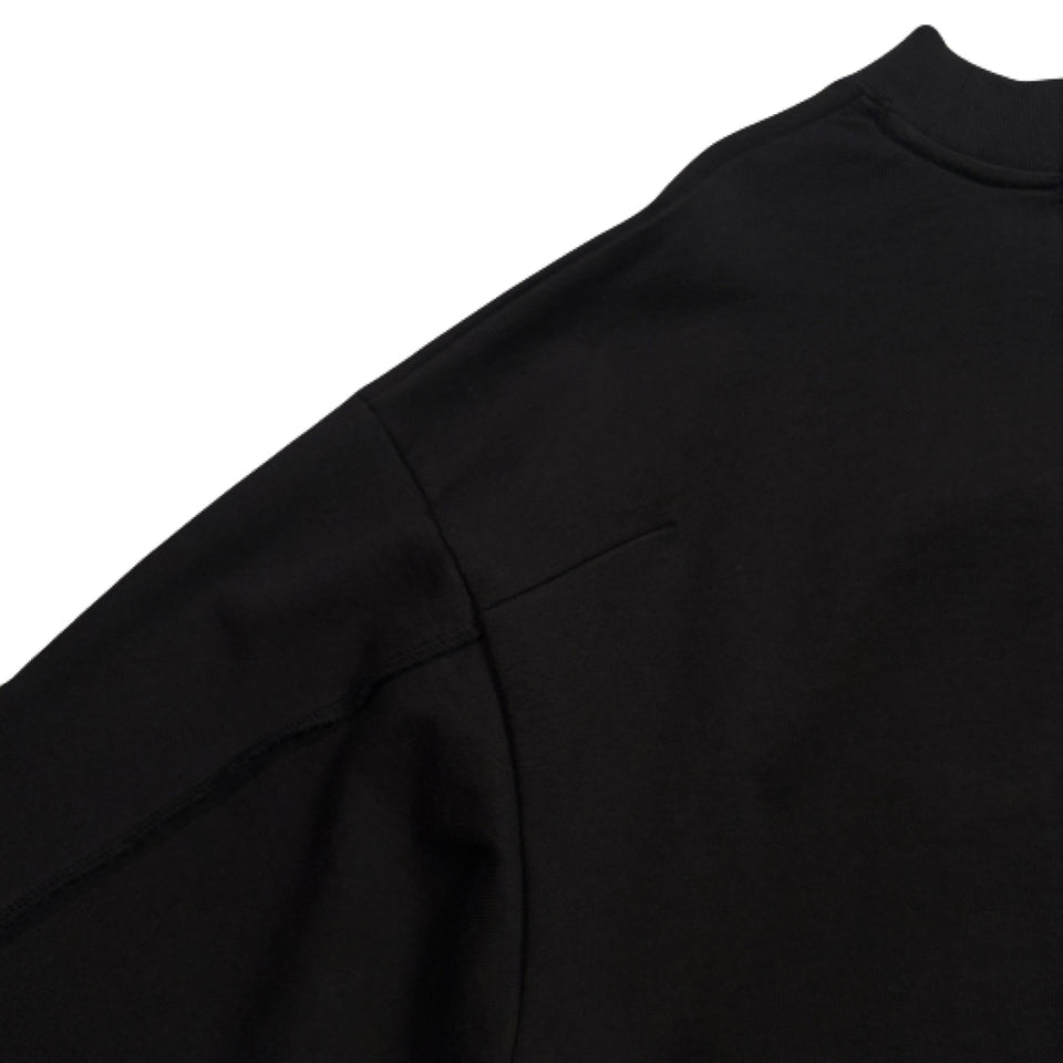 将图片加载到图库查看器，MOC NECK POCKET L/S T-SHIRTS CRYSTAL / BLACK