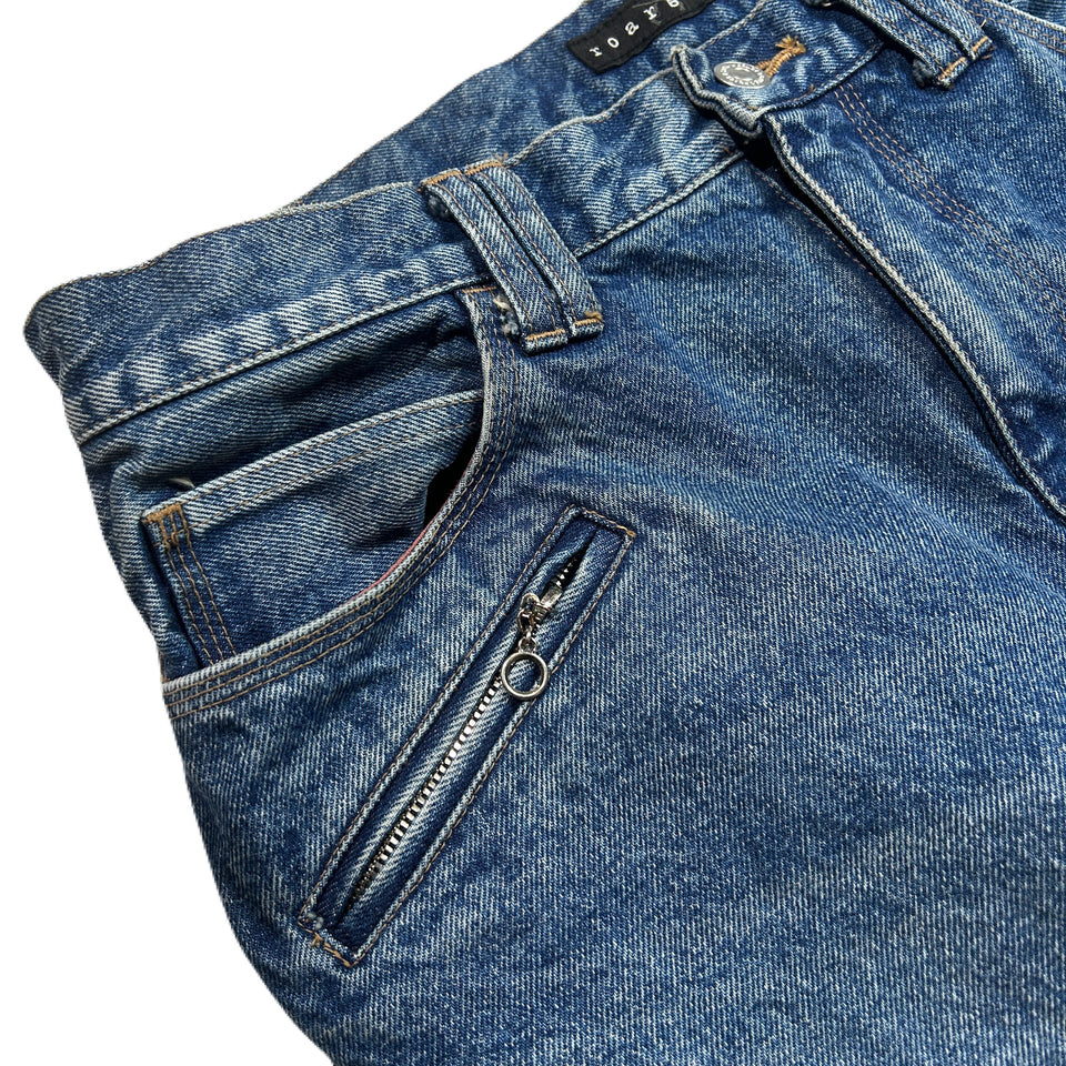 画像をギャラリービューアに読み込む, STONE BIO CRYSTAL DENIM PANTS  / INDIGO