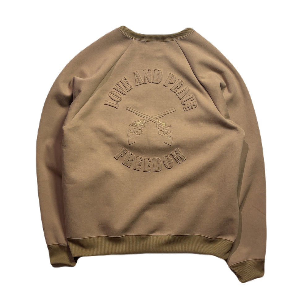 Load image into Gallery viewer, RAZORCUT CROSSGUN SWEAT / BEIGE