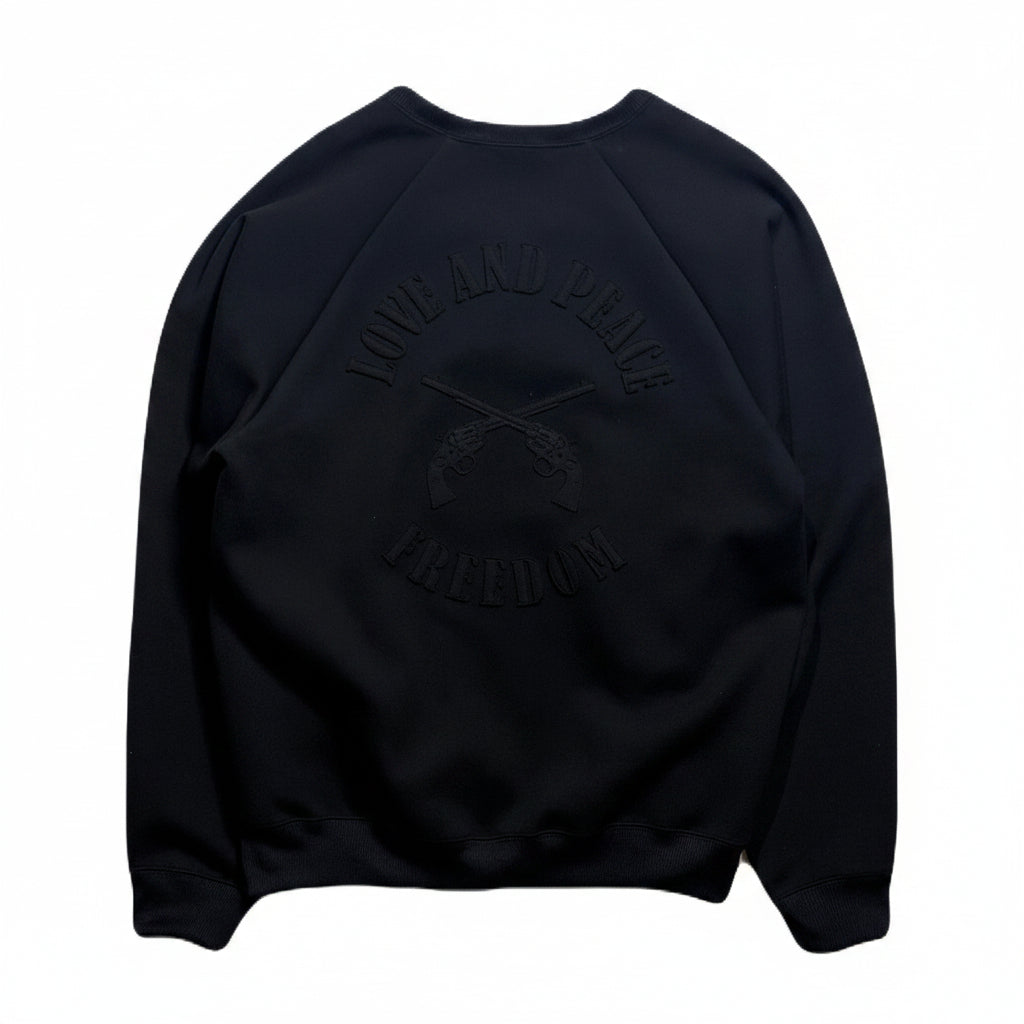 Load image into Gallery viewer, RAZORCUT CROSSGUN SWEAT / BLACK